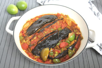 Lime and Roasted Aubergine Curry Recipe